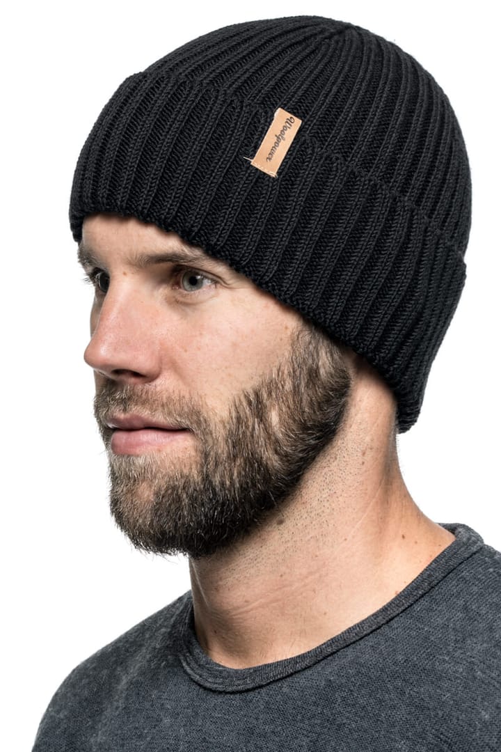 Woolpower Beanie Rib Black Woolpower