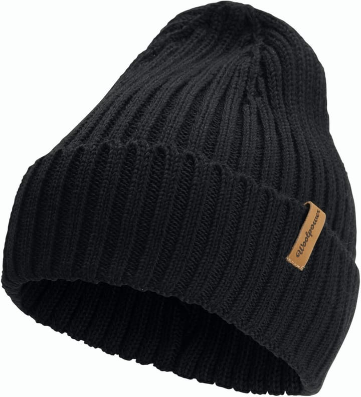 Woolpower Beanie Rib Black Woolpower