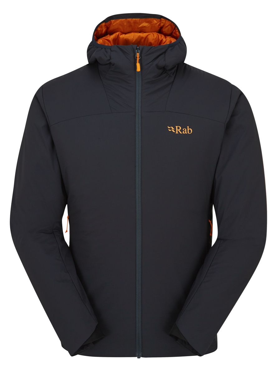 Rab Xenair Alpine Light Jacket Ebony (Marmalade)