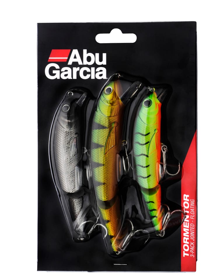 Abu Garcia Abu Garcia Tormentor 3-Pack Jointed Tre Leddede Wobblere Til Allround Fiske Abu Garcia