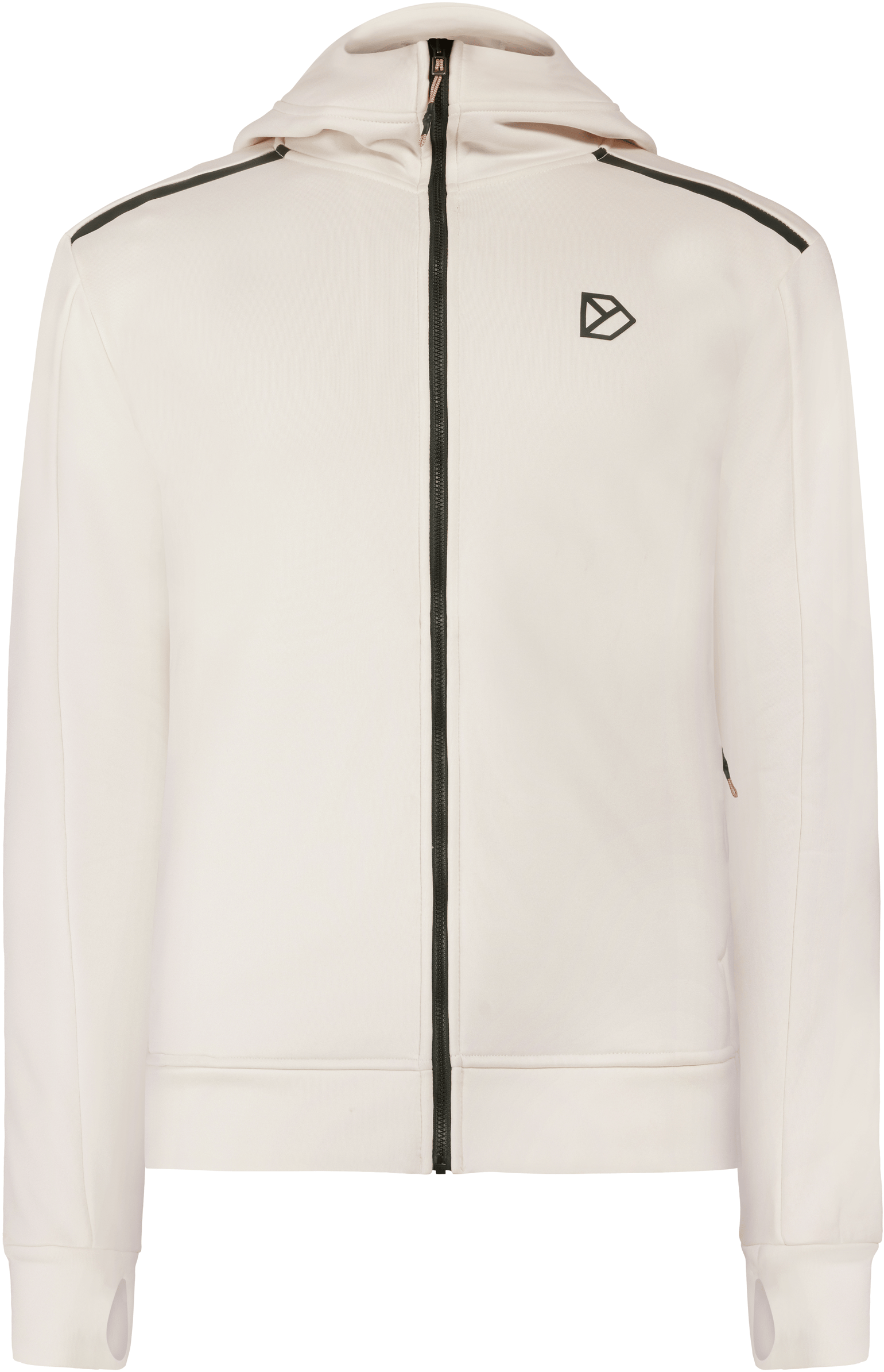 Didriksons Men's Acke Full Zip 3 Shell White