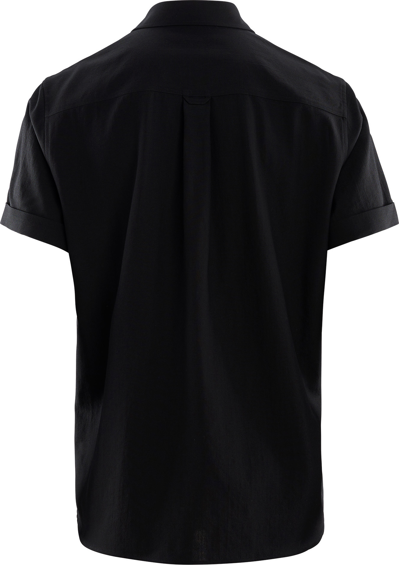 LeisureWool Short Sleeve Shirt Man Jet Black | Buy LeisureWool 