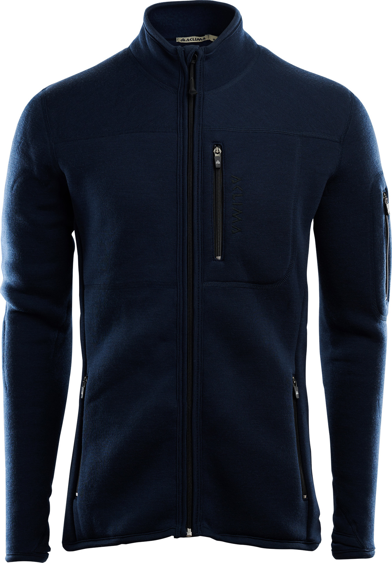 Aclima Men’s FleeceWool Jacket Navy Blazer