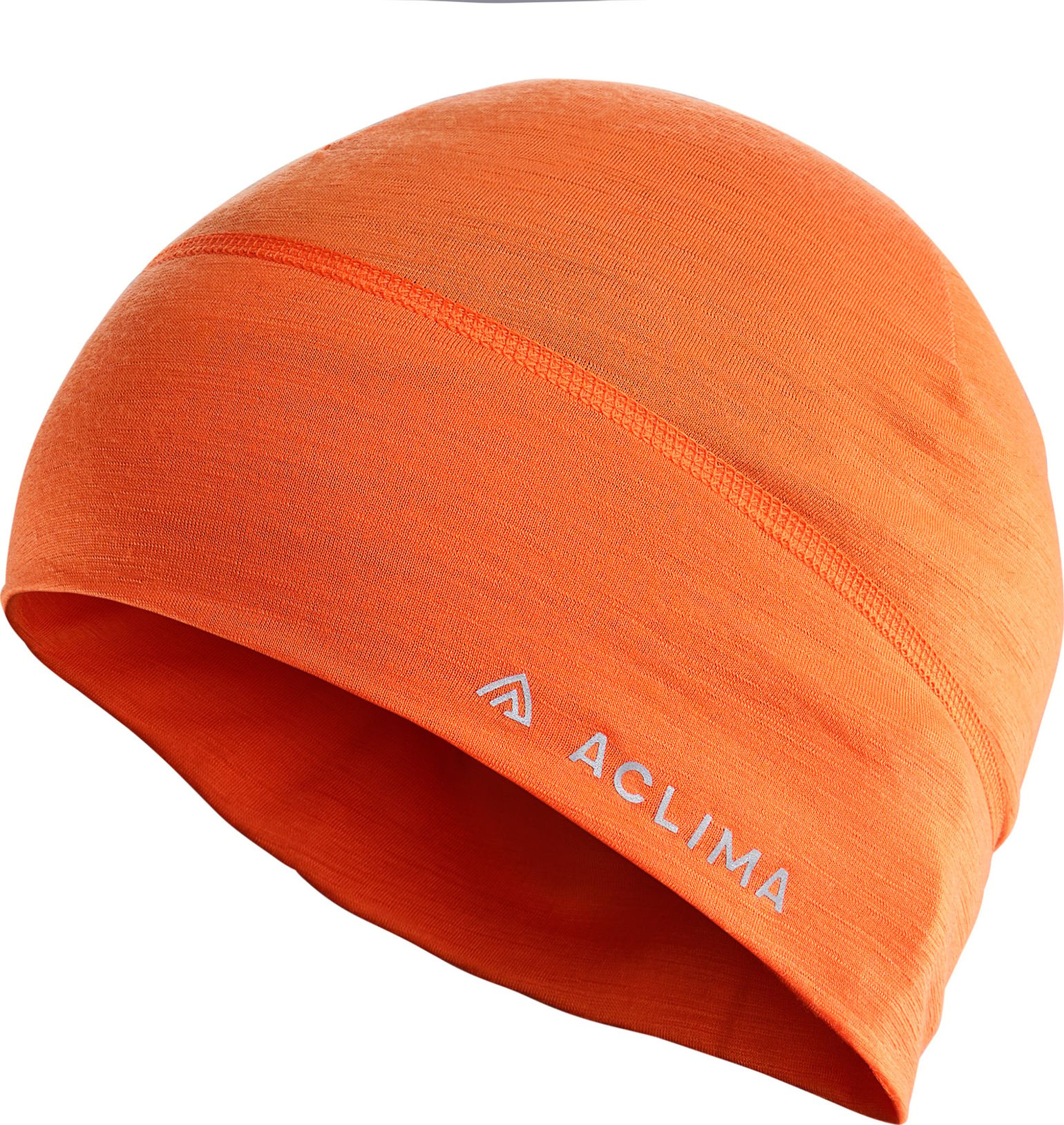 Aclima Unisex LightWool Beanie Orange Tiger