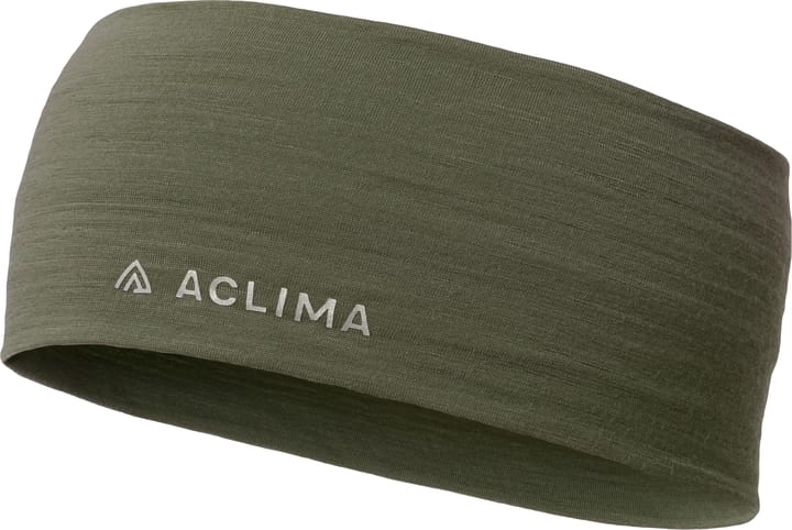 Aclima LightWool Headband Ranger Green Aclima