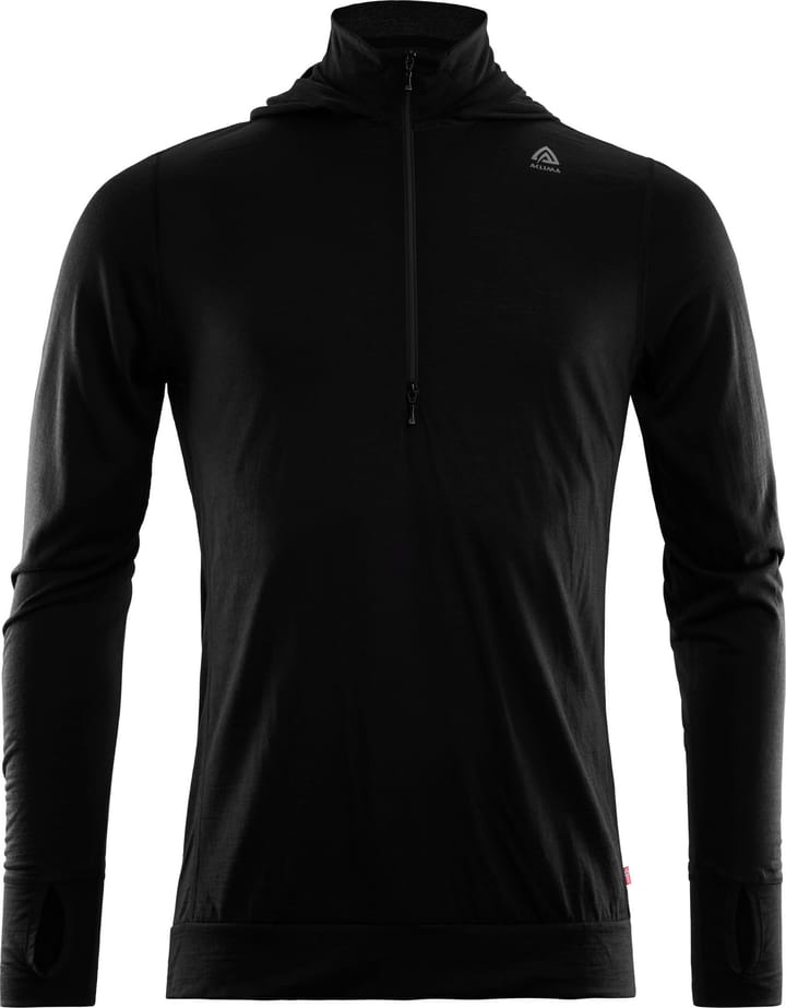 Aclima LightWool Hoodie Man Jet Black Aclima