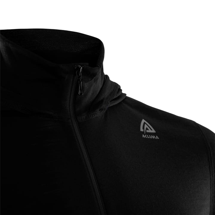 Aclima LightWool Hoodie Man Jet Black Aclima