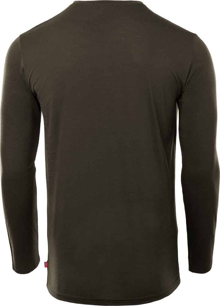 Aclima Men's LightWool 180 Crewneck Tarmac Aclima