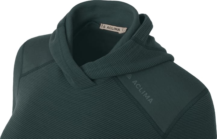 Aclima Women's StreamWool Hoodie Green Gables Aclima