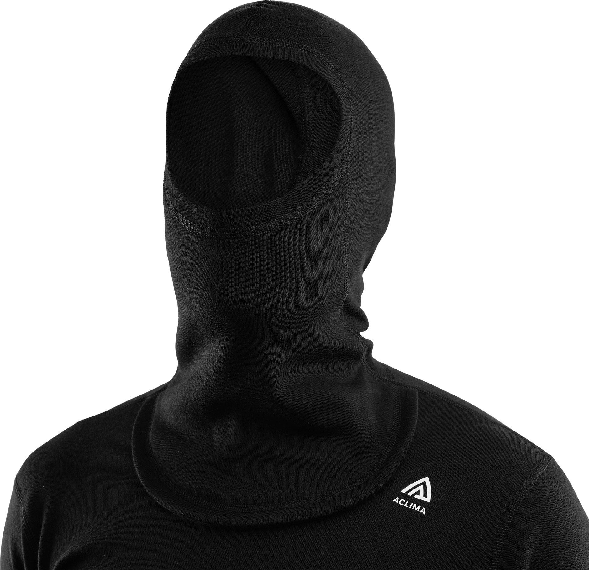 Aclima WarmWool Hood Sweater Man Jet Black | Buy Aclima WarmWool Hood  Sweater Man Jet Black here | Outnorth