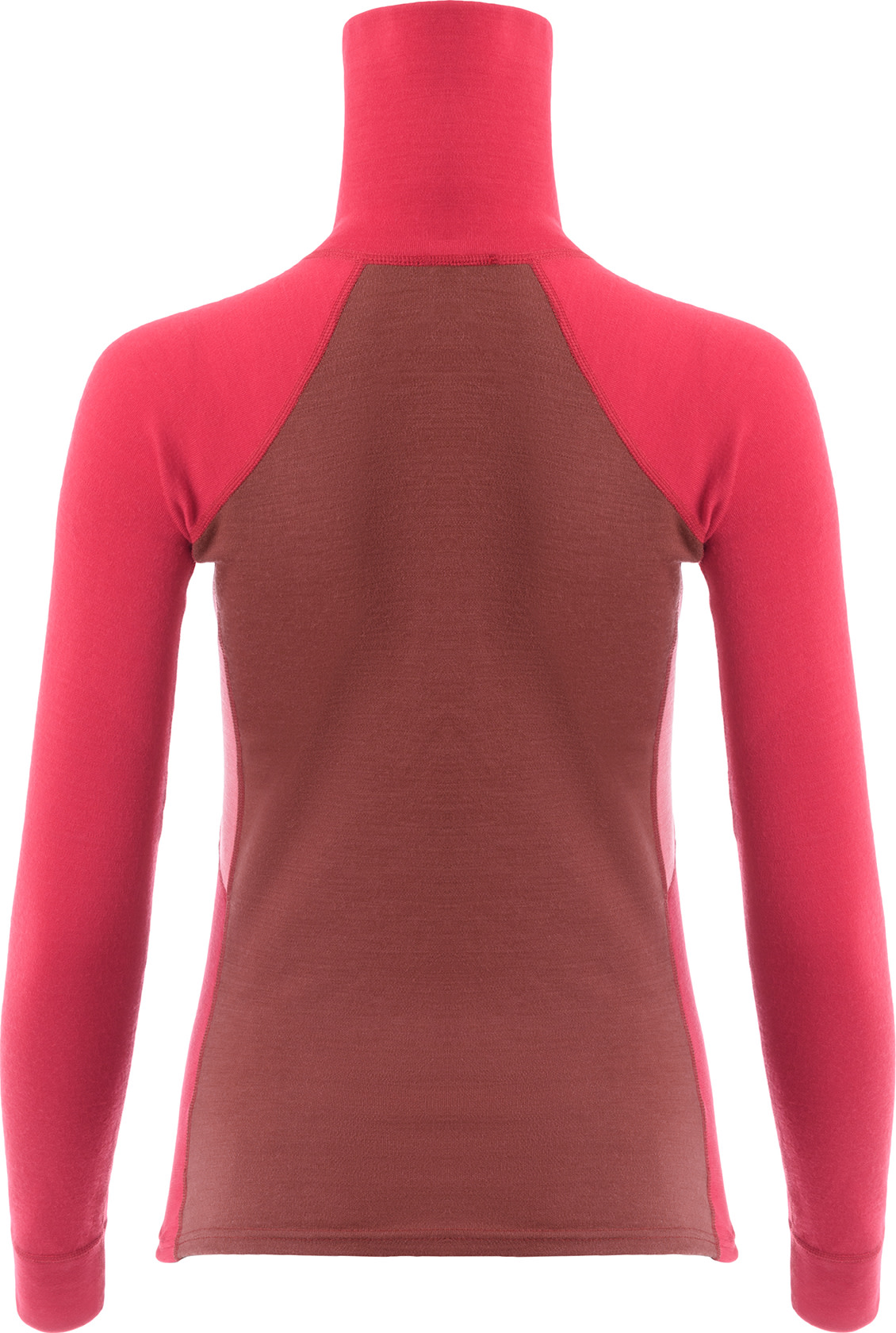 Aclima Women’s WarmWool Polo Jester Red/Spiced Apple/Spiced Coral
