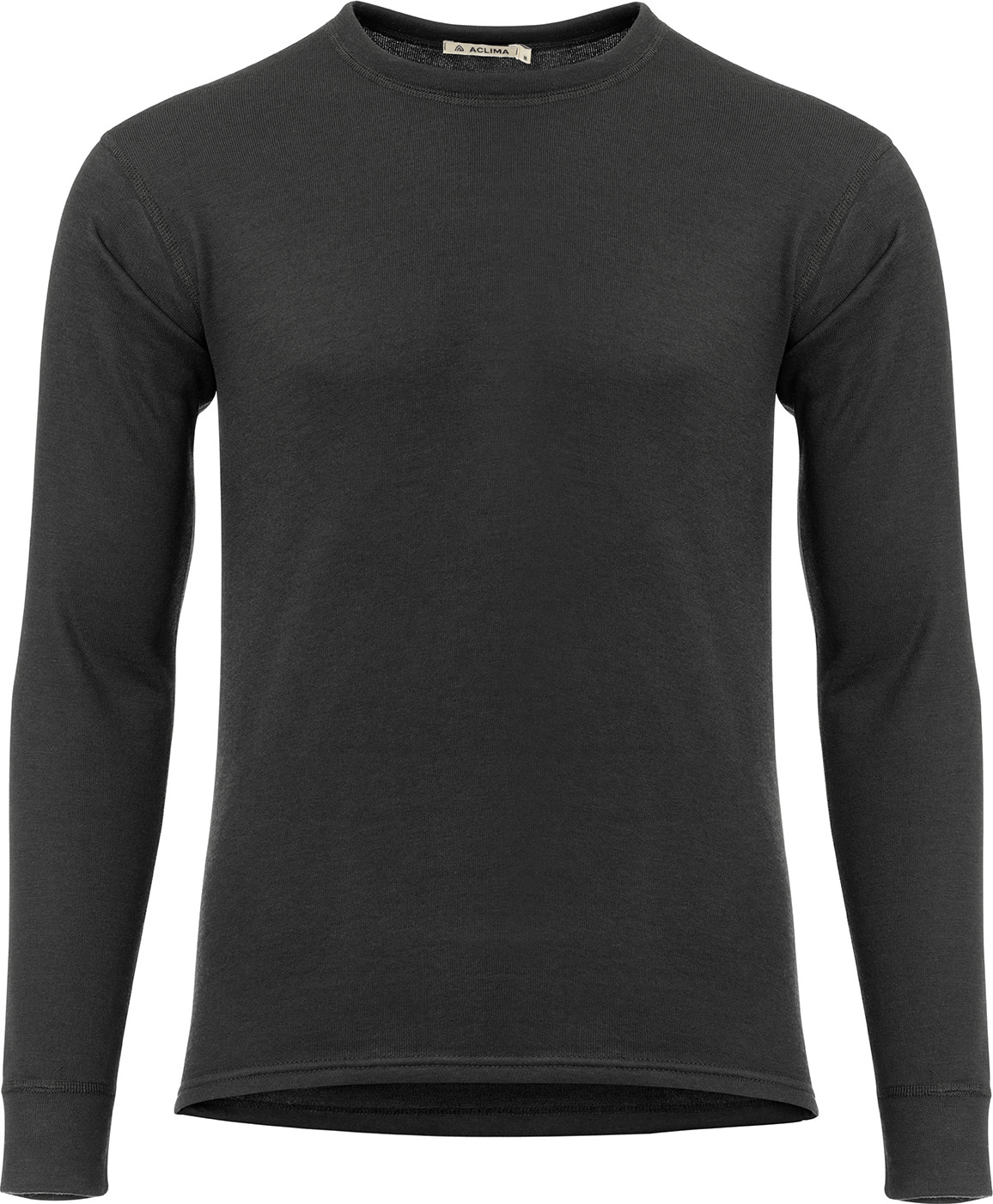 Aclima Men’s WoolTerry Crewneck Jet Black