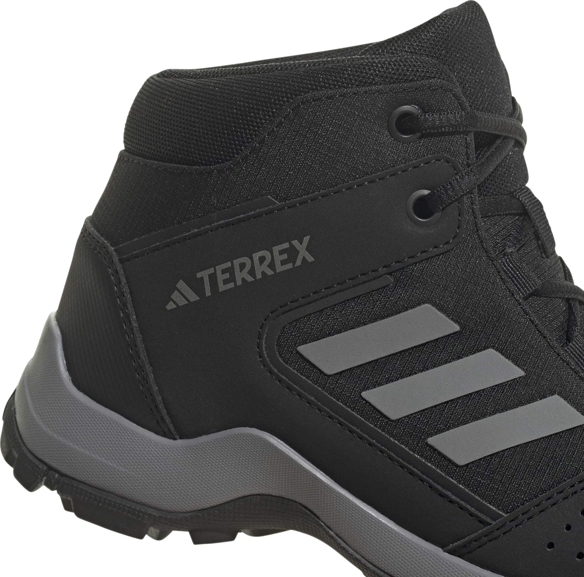 Adidas Kids Terrex Hyperhiker Mid Hiking Shoes Core Black Grey Three Core Black Buy Adidas Kids Terrex Hyperhiker Mid Hiking Shoes Core Black Grey Three Core Black here Outnorth