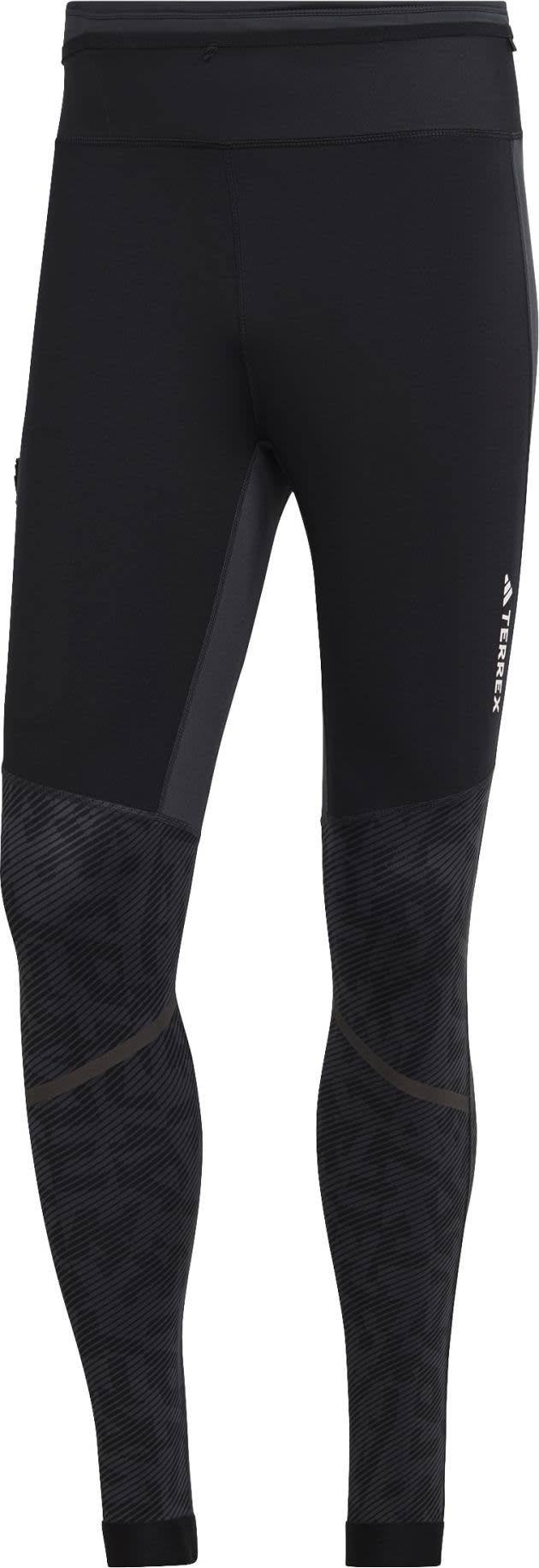 Adidas Men’s Terrex Agravic Trail Running Leggings Carbon