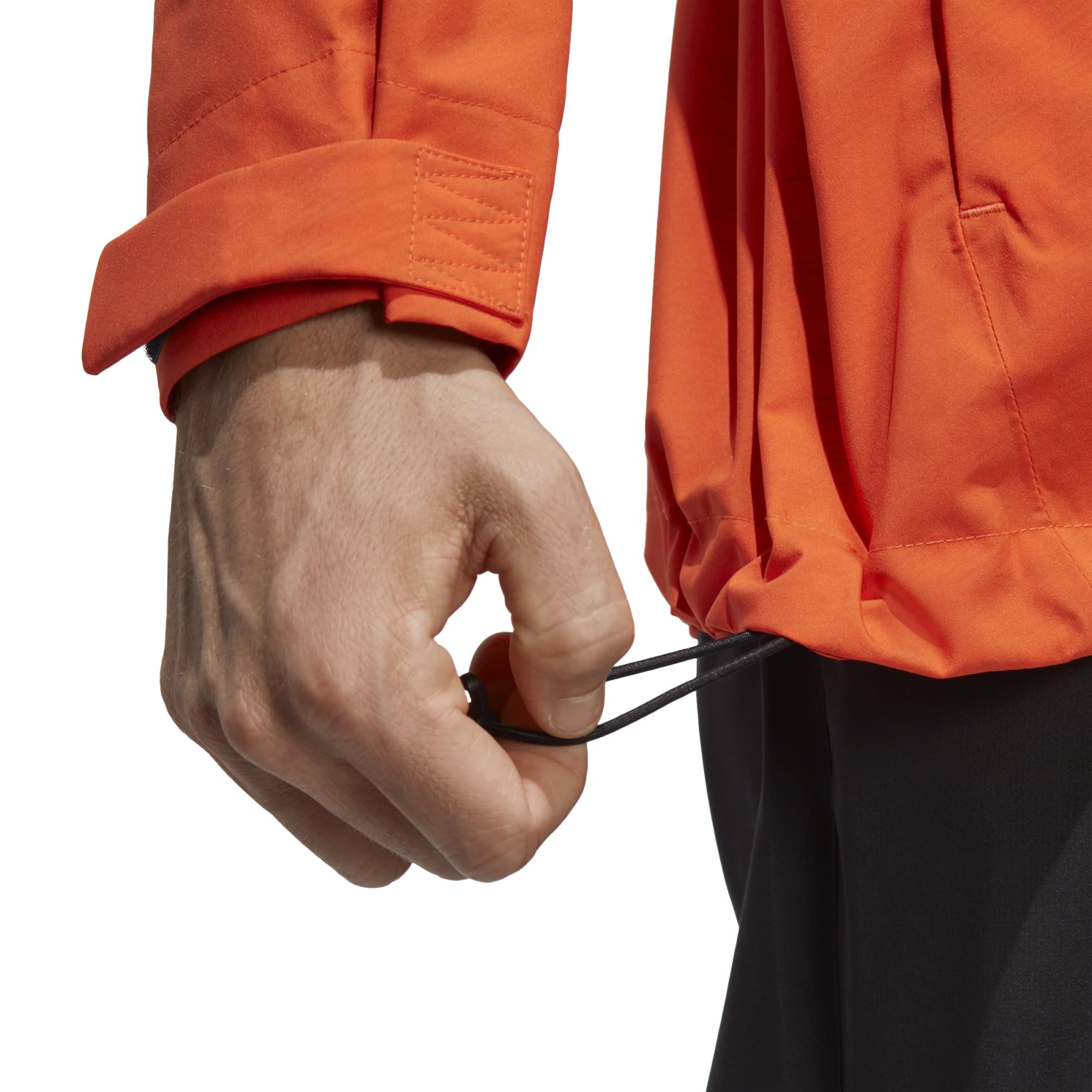 Adidas orange rain jacket on sale