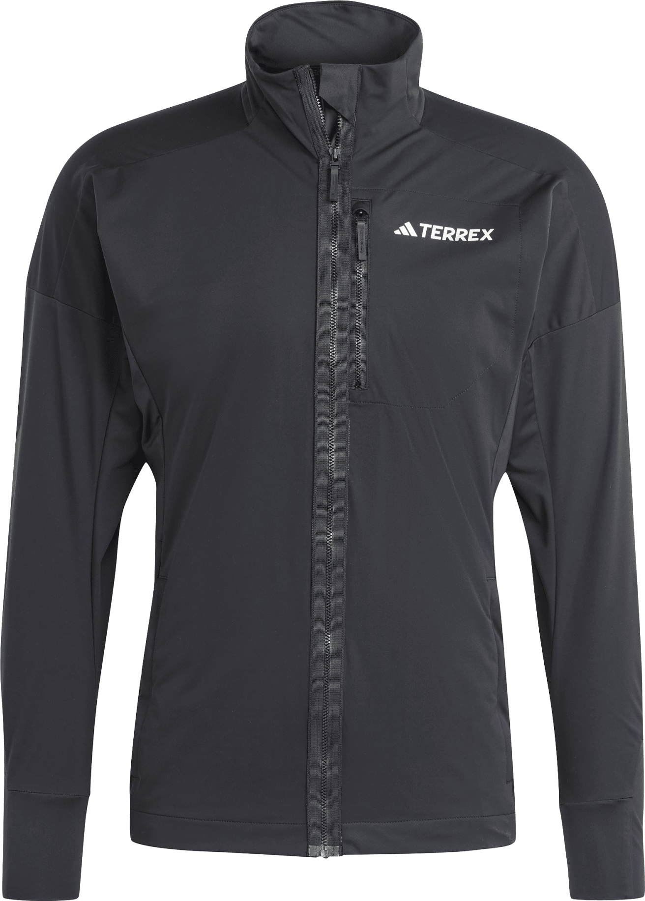 Adidas Men’s Terrex Xperior Cross-Country Ski Soft Shell Jacket Black