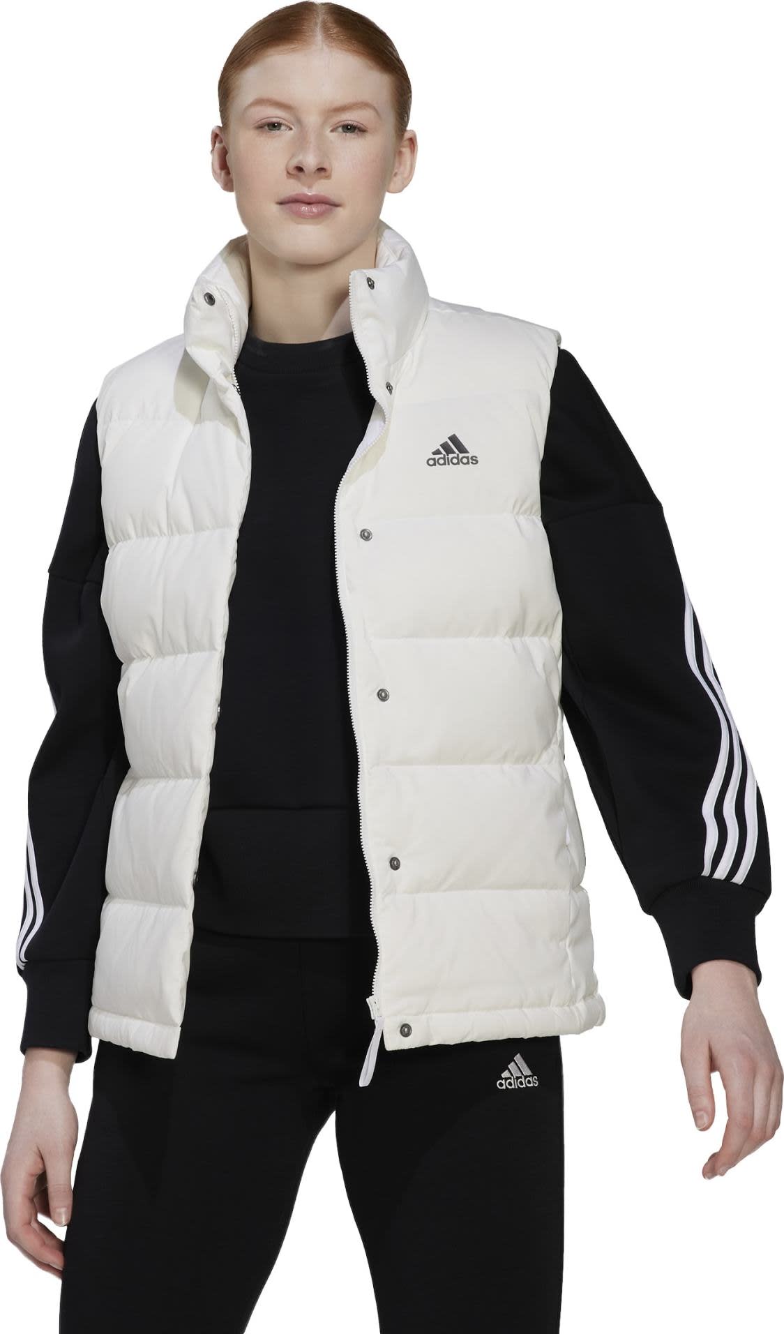 Adidas womens puffer vest online