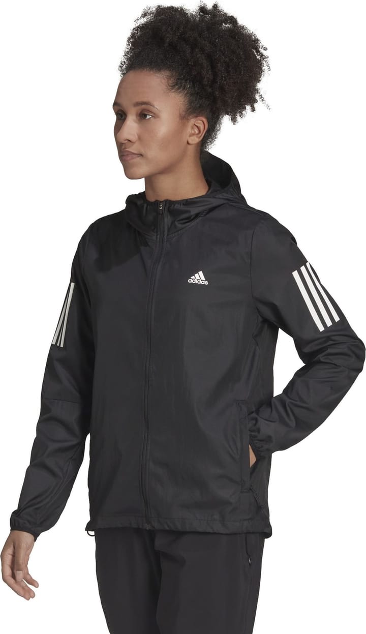 Adidas women's own the run jacket best sale