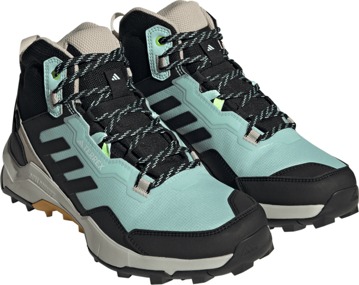 Adidas Women's TERREX AX4 Mid GORE-TEX Hiking Shoes Seflaq/Cblack/Preyel Adidas