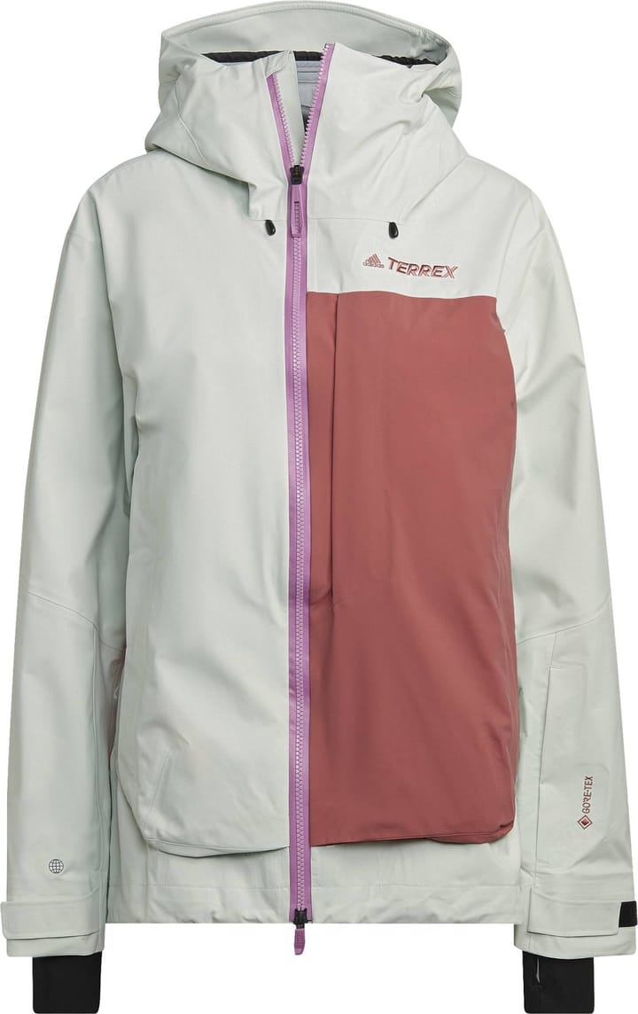 Adidas Women's Terrex MYSHELTER 3-Layer GORE-TEX Snow Jacket Wonred/Lingrn Adidas