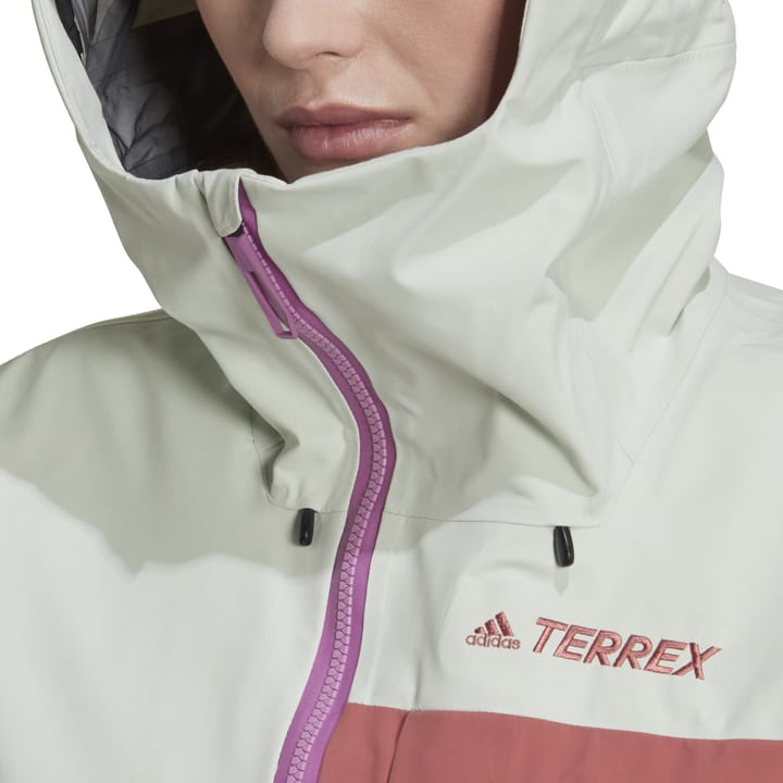 Adidas Women's Terrex MYSHELTER 3-Layer GORE-TEX Snow Jacket Wonred/Lingrn Adidas