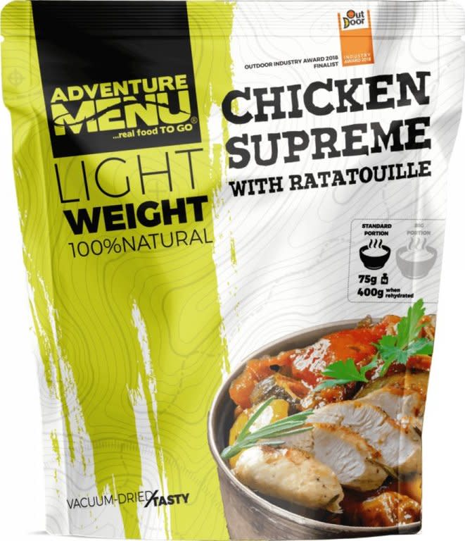 Adventure Menu Chicken Supreme With Ratatouille Nocolour Adventure Menu