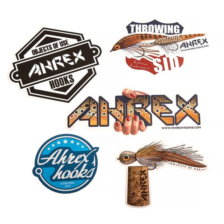 Ahrex Hooks Ahrex Sticker Pack #1 5 Ahrex Logo Klistremerker Fra Ahrex Ahrex Hooks