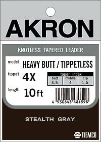 Akron Akron Heavy Butt Tippetless - 10' Akron