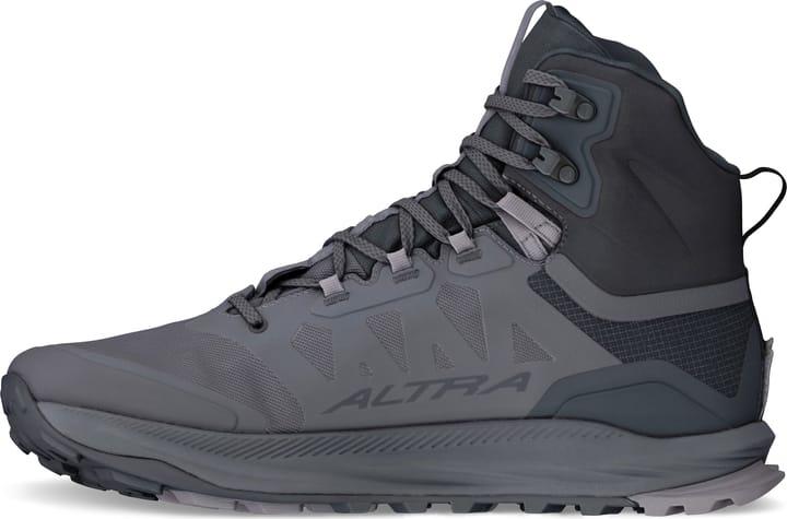 Altra Men's Lone Peak 9 Waterproof Mid Black/Gray Altra