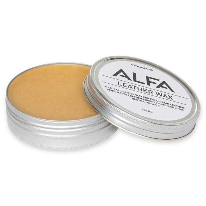 Alfa Alfa Leather Wax NoColour Alfa