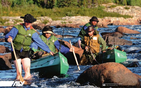 Ally Canoe Paddle Wood Ally