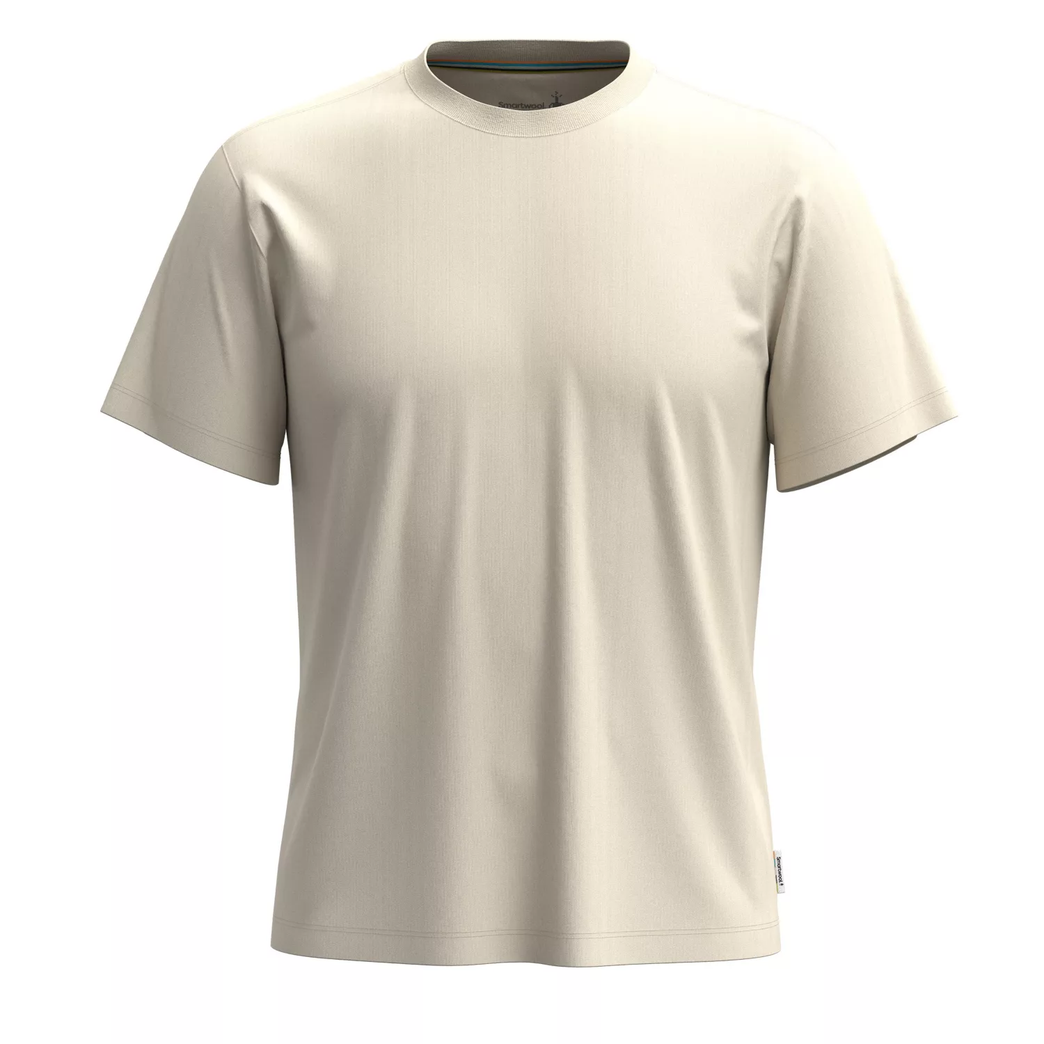 Smartwool Men’s Perfect Crew Tee Almond