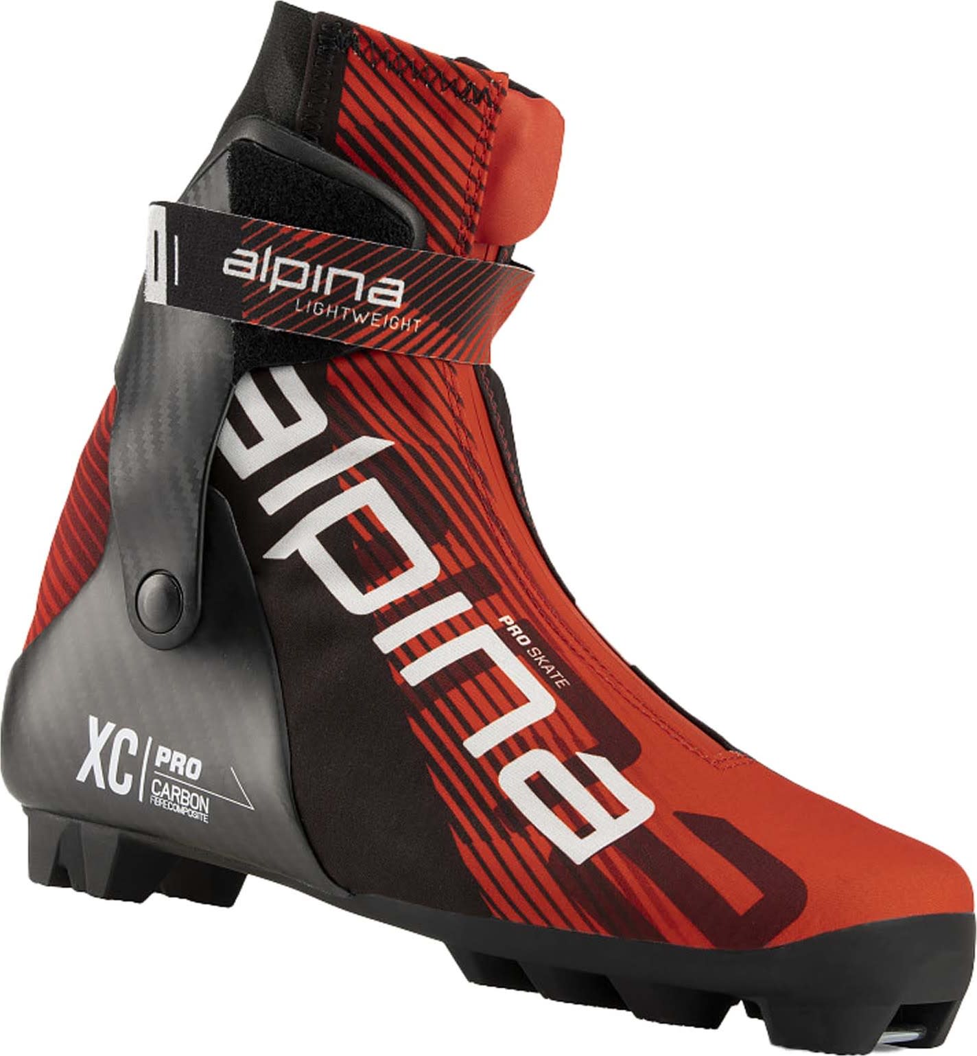 Alpina Unisex Pro Skate Red/Black