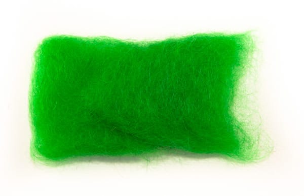 Hareline Angora Goat Dubbing Highlander Green Hareline