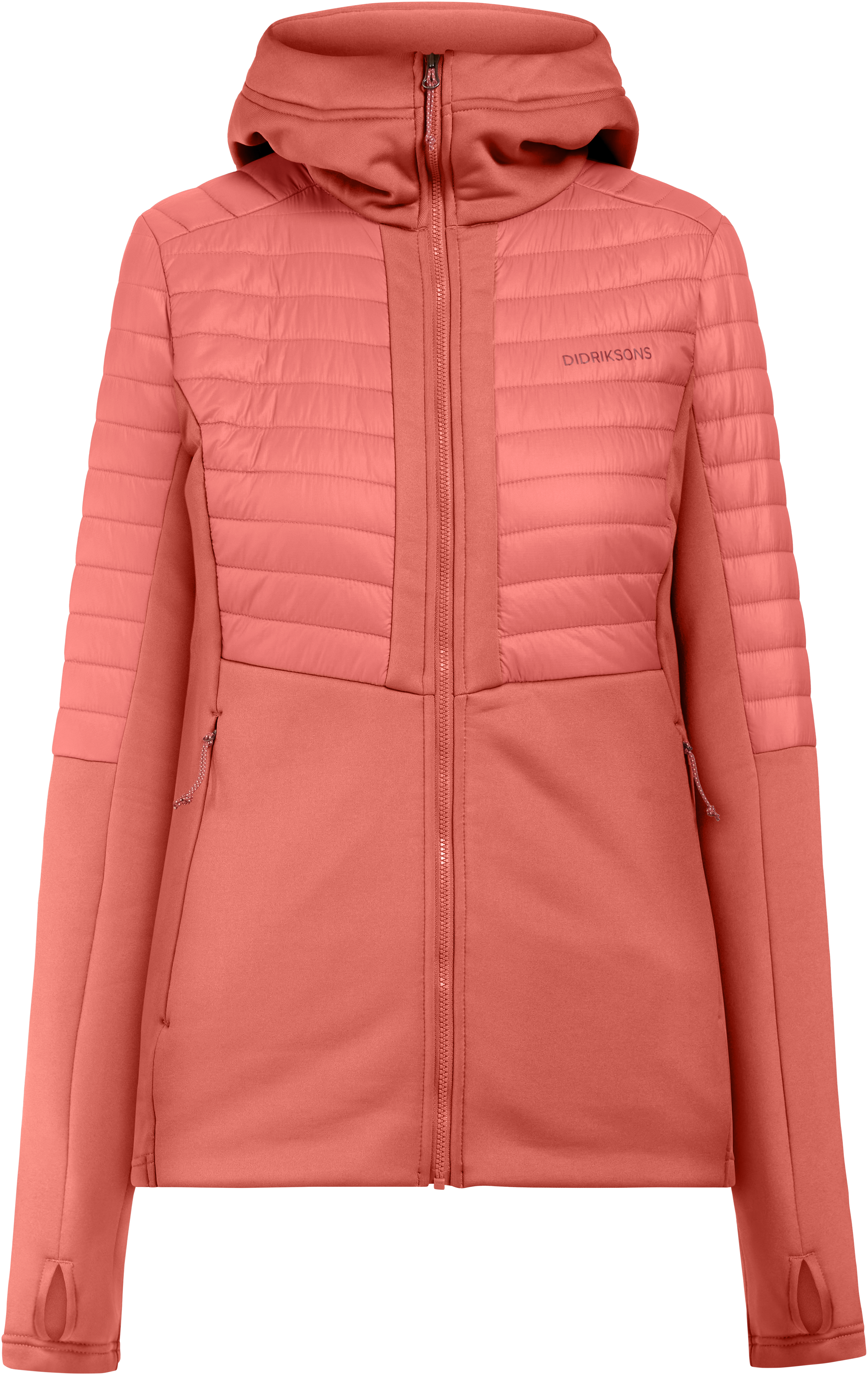 Didriksons Women’s Annema Full Zip 6 Pink Blush