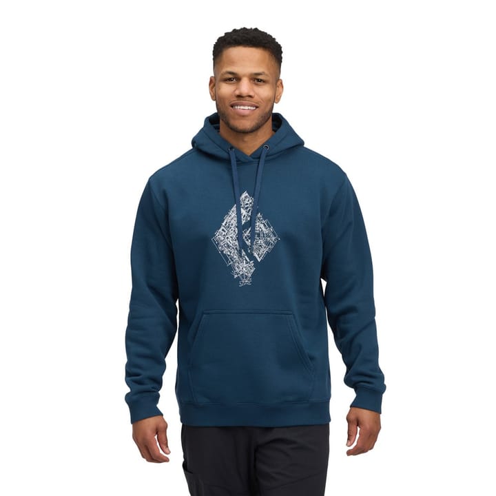 Black Diamond M Engineered Diamond Po Hoody Indigo Black Diamond