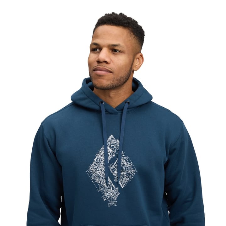 Black Diamond M Engineered Diamond Po Hoody Indigo Black Diamond