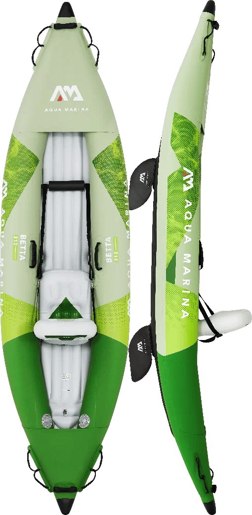 Aqua Marina Betta 1-Person Kayak Green Aqua Marina