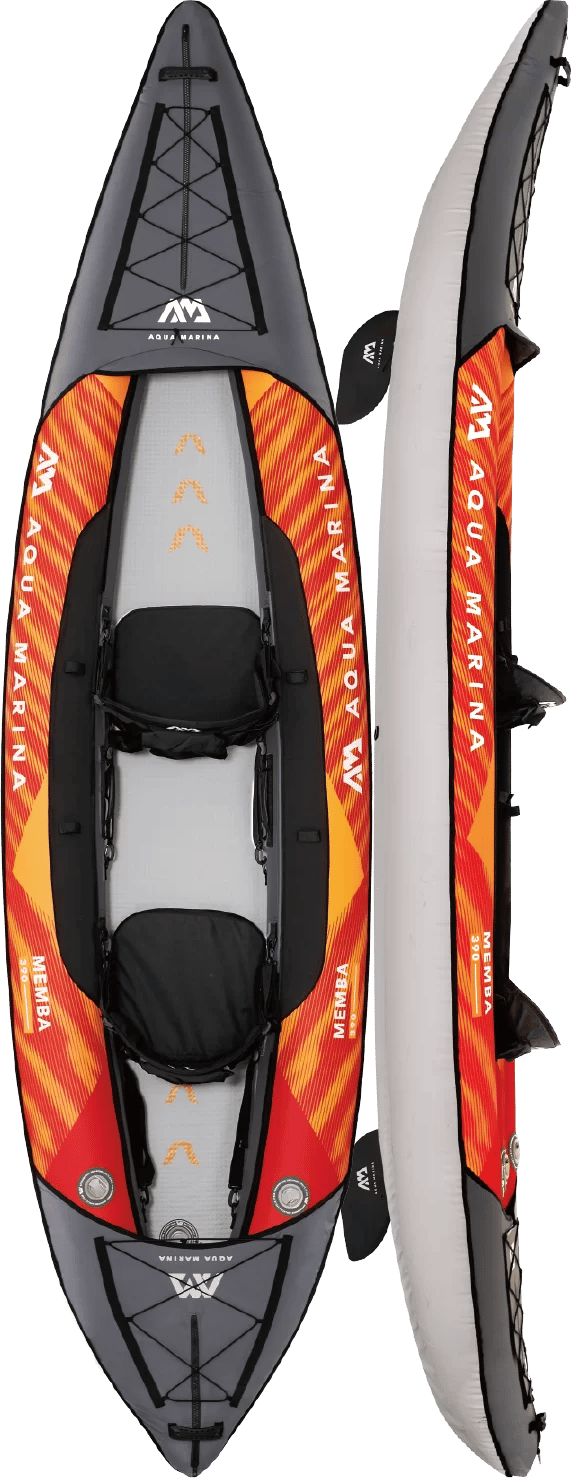 Aqua Marina Memba 390 2-Person Kayak Grey/Orange Aqua Marina