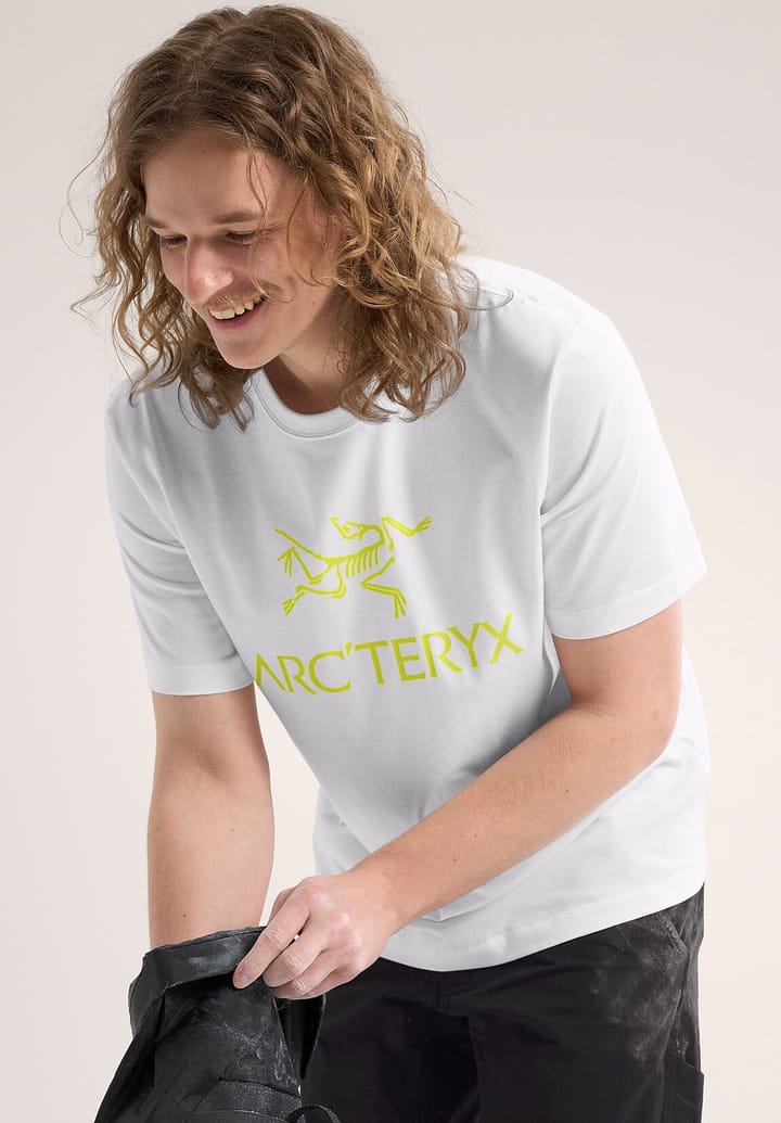 Arc'teryx Men's Arc'Word Logo SS White Light Arc'teryx