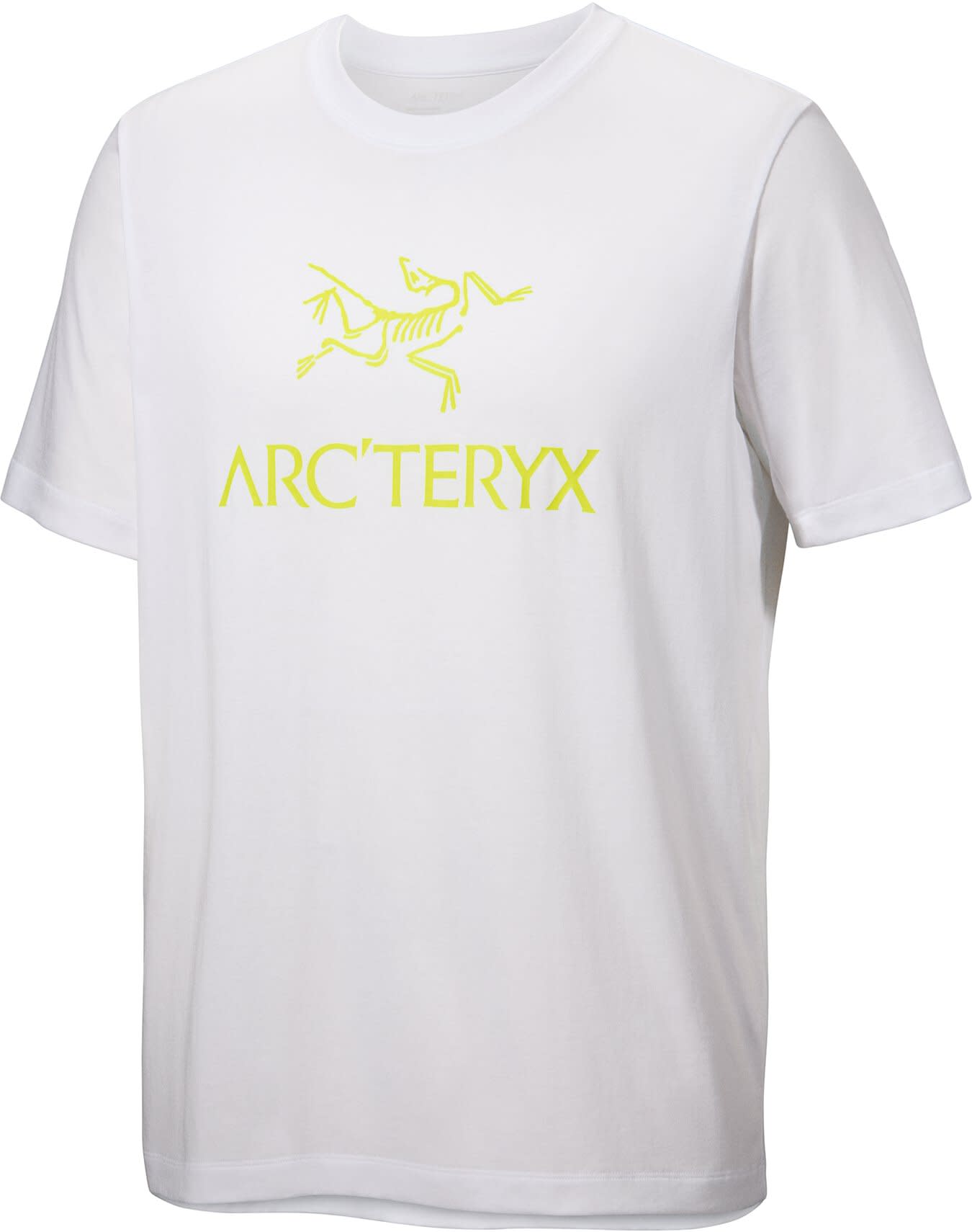 Arc'teryx Men's Arc'Word Logo SS White Light