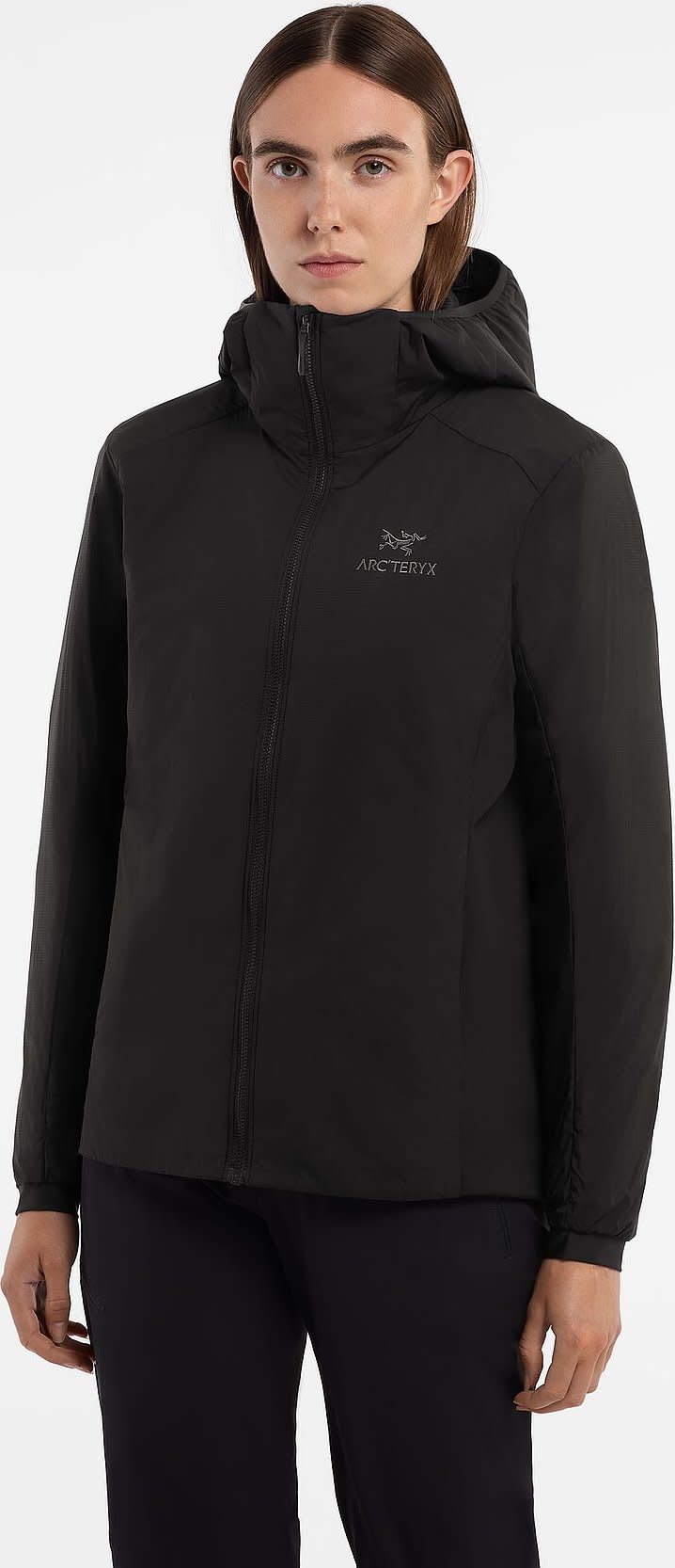 Women's Atom Hoody Black Sapphire | Buy Women's Atom Hoody Black 