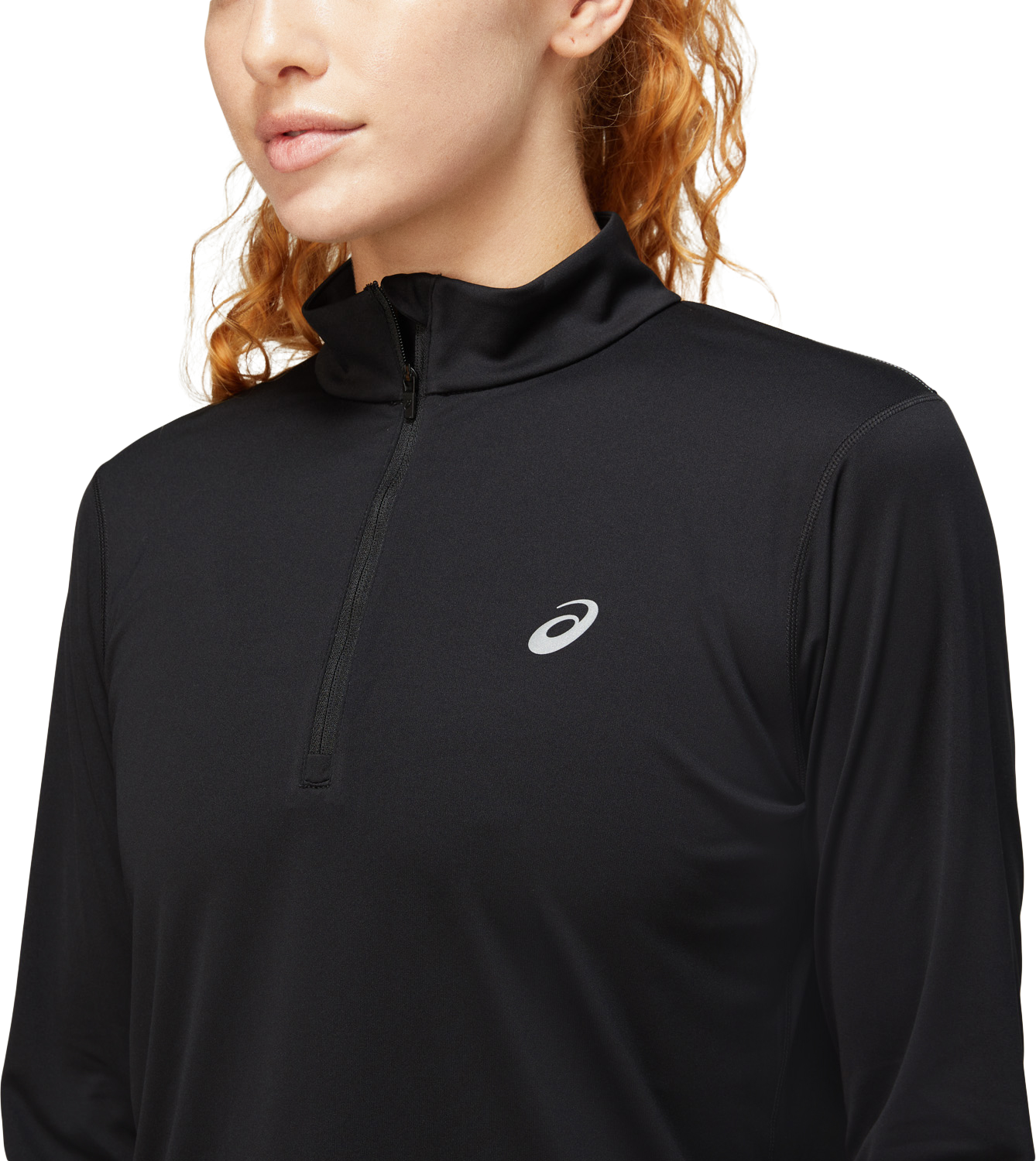 Asics Women's Core Long Sleeve 1/2 Zip Top Performance Black | Buy 