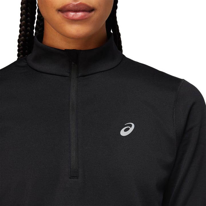 Asics Women's Core LS 1/2 Zip Winter Top Performance Black Asics