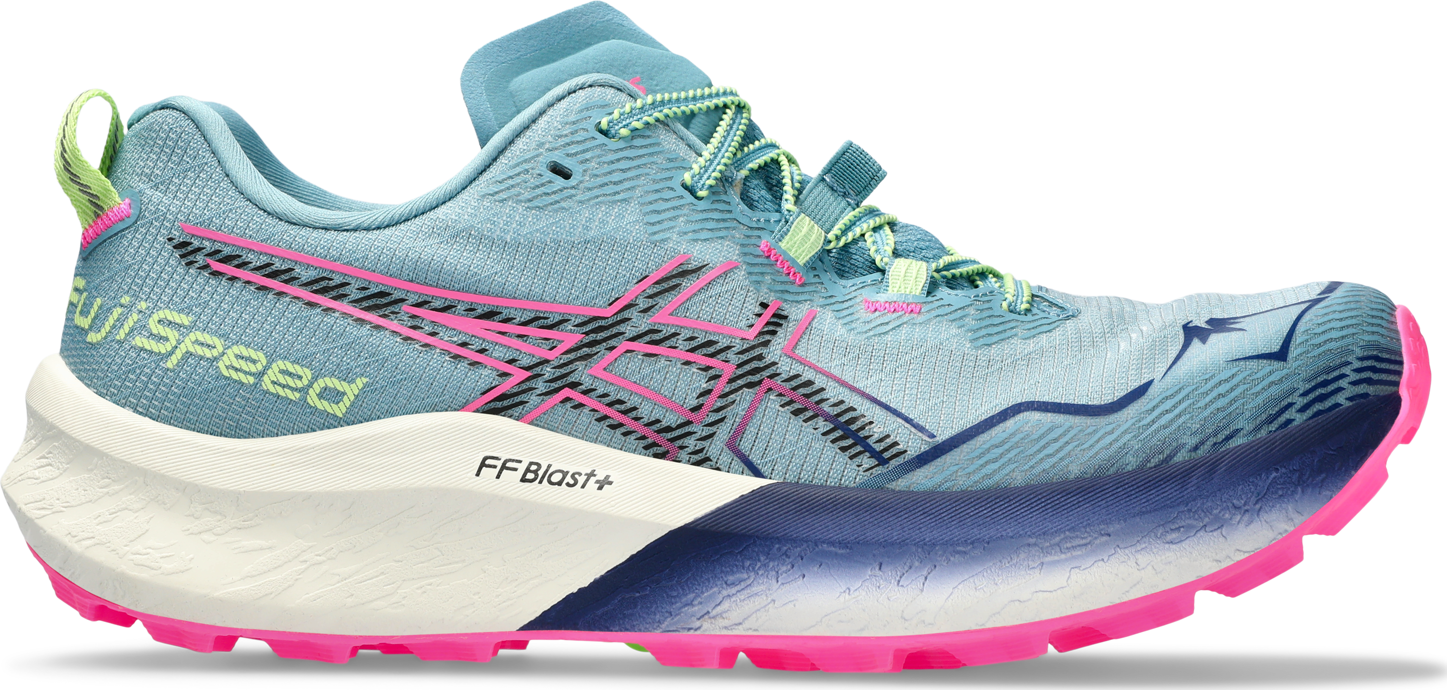 Asics Women’s Fujispeed 2 Gris Blue/Black