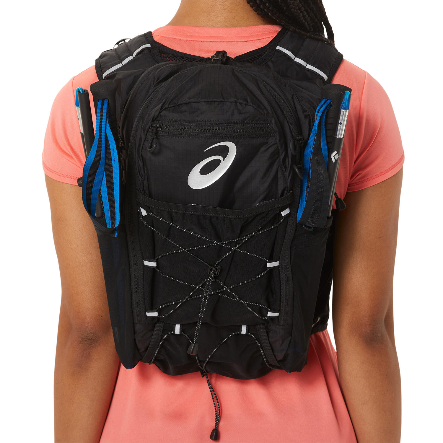 Asics running best sale backpack