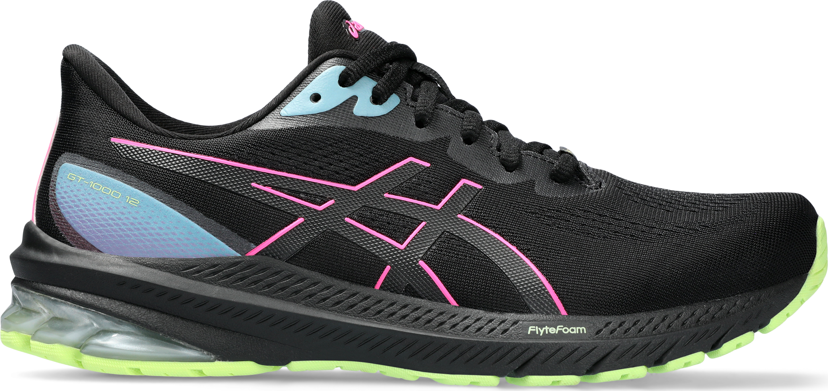 Asics Women’s GT-1000 12 GORE-TEX Black/Hot Pink