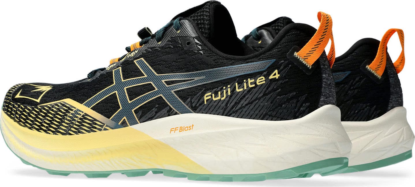 Asics Men's Fuji Lite 4 Black/Magnetic Blue