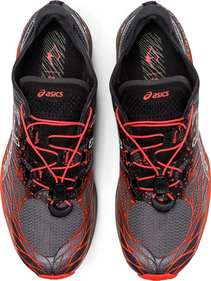 Asics Men's FujiSpeed Black/Cherry Tomato Asics