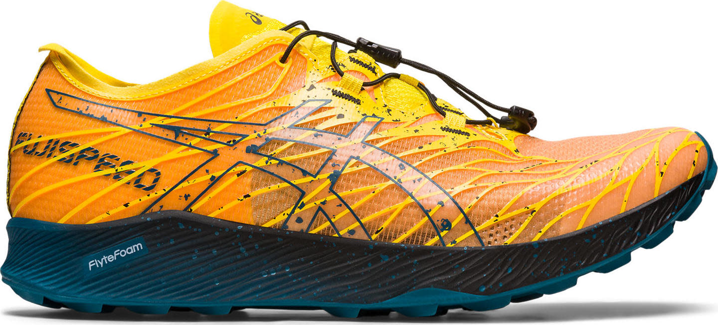 Asics Men’s FujiSpeed Golden Yellow/Ink Teal